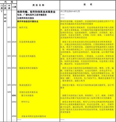 《国民经济行业分类》(GB/T 4754-2011)中的信息技术咨询服务分类解析